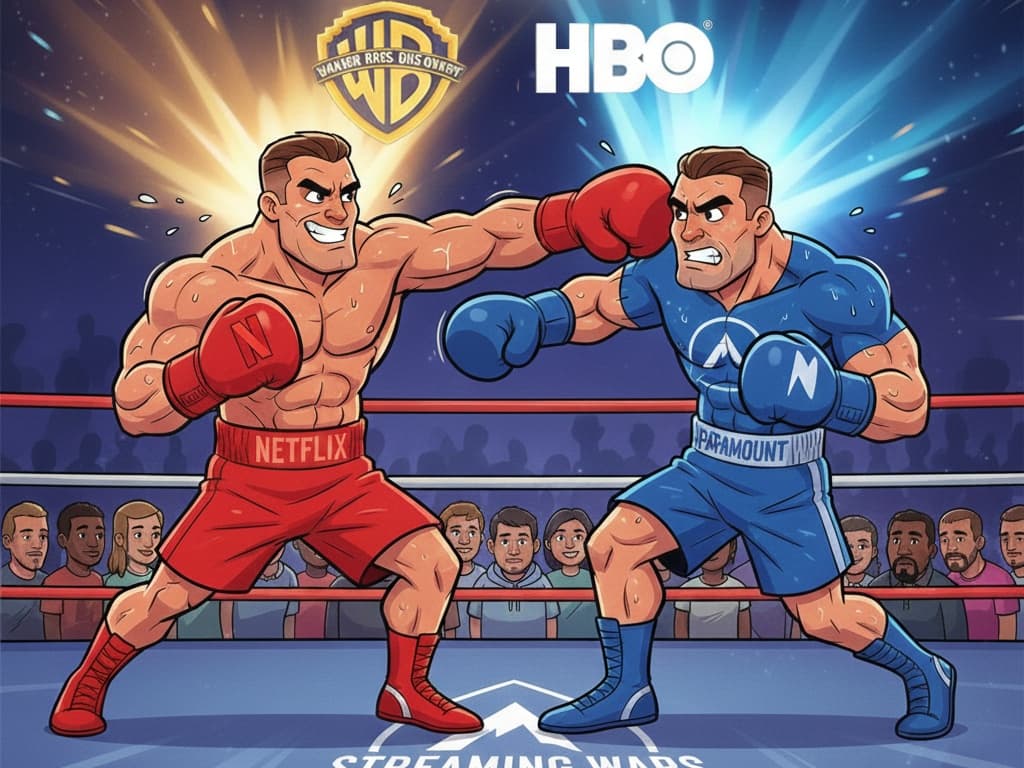Netflix y Paramount pelean por control de Warner Bros.