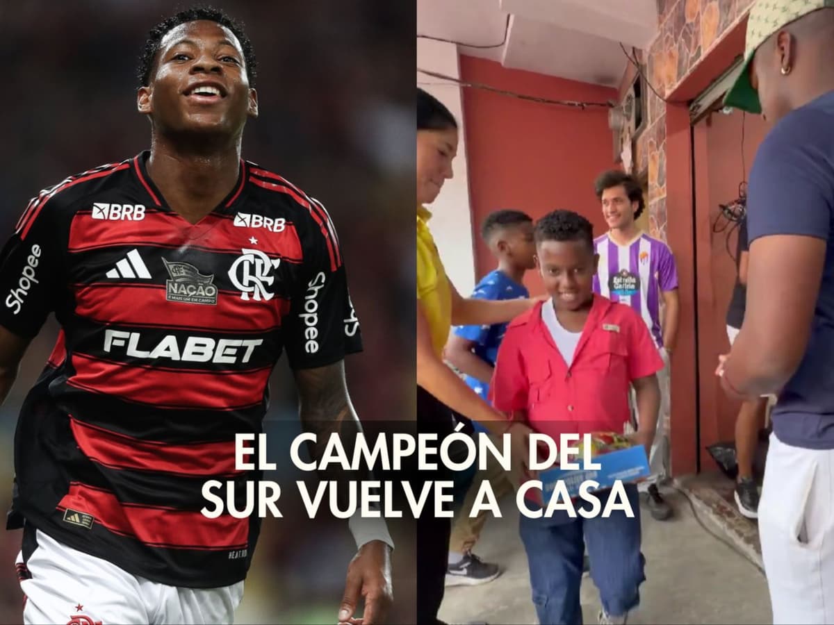 Gonzalo Plata: El campeón del sur vuelve a casa con canastas solidarias