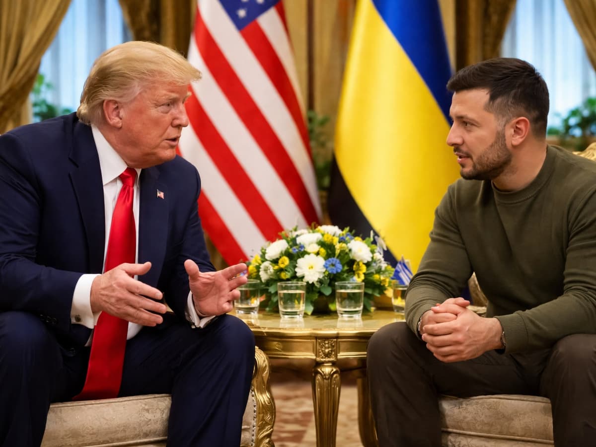 Zelenski se reunirá con Trump en Florida para discutir el plan de paz con Rusia