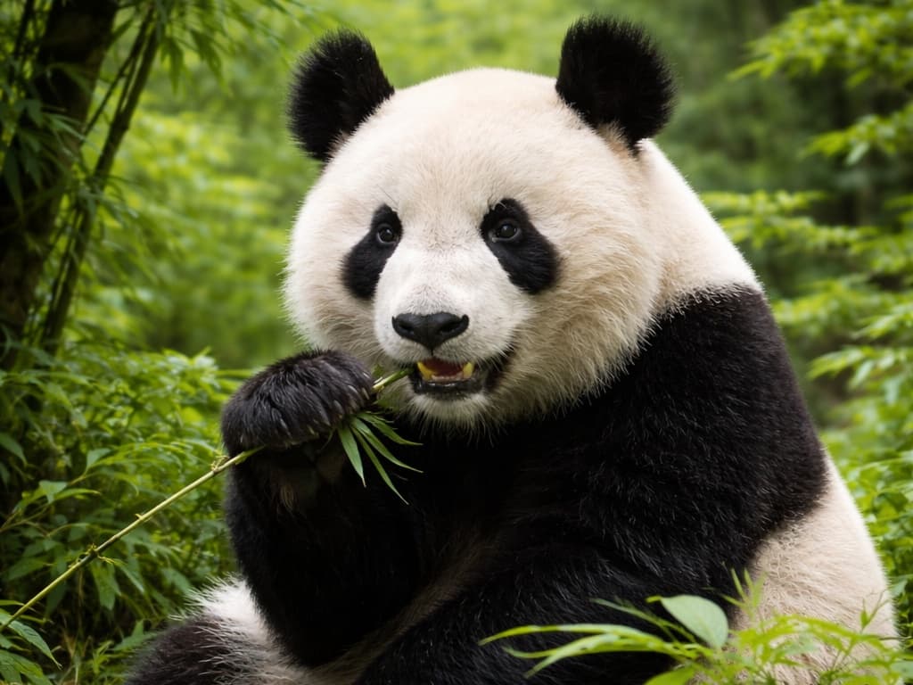 Pandas gigantes salen de la lista de especies en peligro de extinción