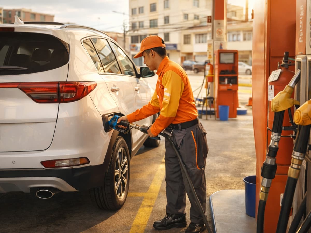 Nuevos precios de gasolina y diésel rigen desde el 12 de enero