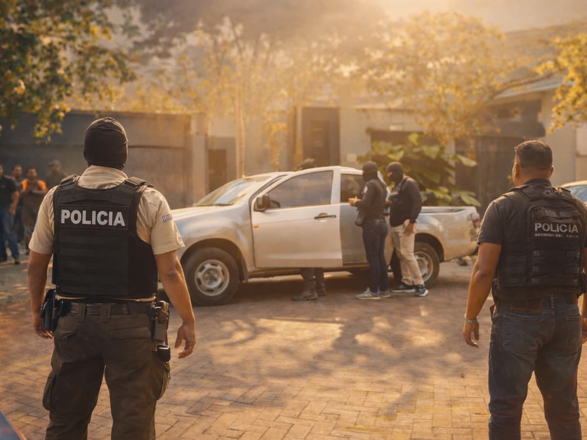 Policía allana residencias en Mocolí tras crimen de alias ‘Marino’